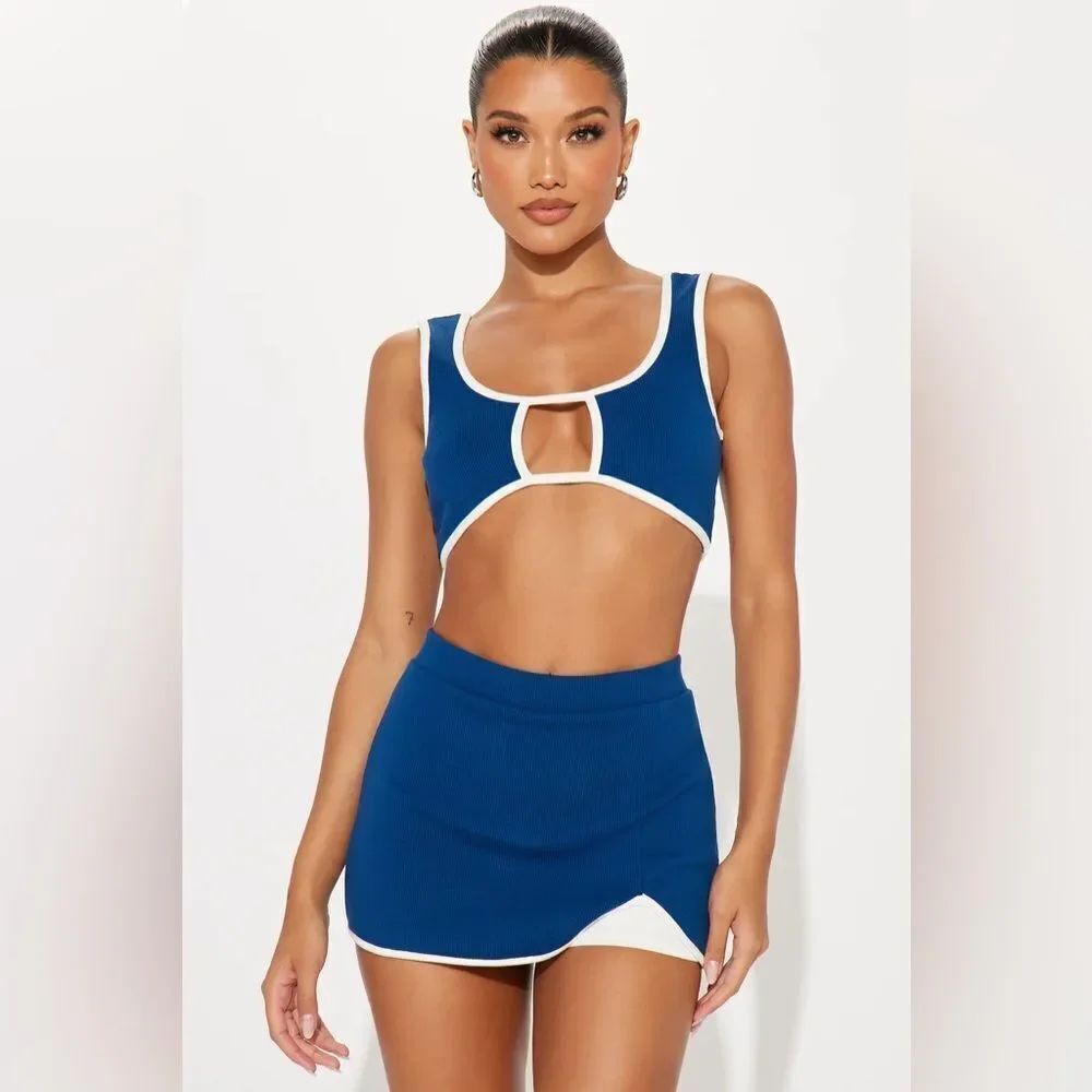FN Alexandra Snatched Skort Set